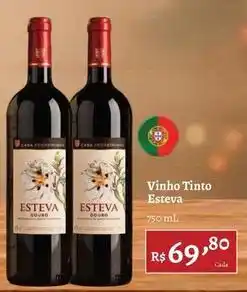 Novo Atacarejo Esteva - vinho tinto oferta