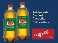 Novo Atacarejo Guaraná antarctica - refrigerante tradicional oferta