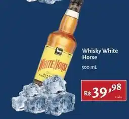 Novo Atacarejo White horse - whisky oferta