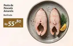 Novo Atacarejo Posta de pescada amarela oferta
