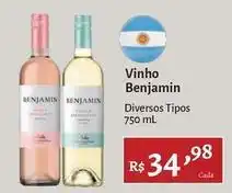 Novo Atacarejo Benjamin - vinho oferta