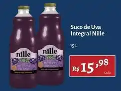 Novo Atacarejo Nille - suco de uva integral oferta