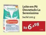 Novo Atacarejo La serenissima - leite em pó desnetado oferta
