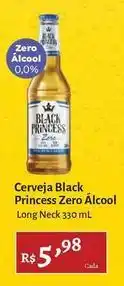 Novo Atacarejo Black princess - cerveja black zero alcool oferta