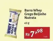 Novo Atacarejo Nutrata - barra whey grego beijinho oferta