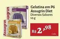 Novo Atacarejo Assugrin - gelatina em pó diet oferta