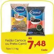 Novo Atacarejo Camil - feijão carioca ou preto oferta