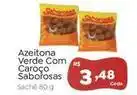 Novo Atacarejo Saborosas - azeitona verde com caroço oferta