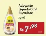 Novo Atacarejo Gold - adoçante líquido sucralose oferta