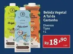 Novo Atacarejo A tal da castanha - bebida vegetal oferta