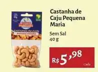 Novo Atacarejo Pequena maria - castanha de caju oferta