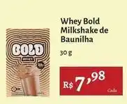 Novo Atacarejo Whey bold - milkshake de baunilha oferta