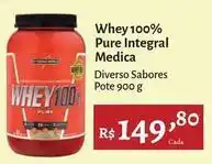 Novo Atacarejo Integralmedica - whey 100% pure oferta