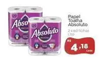Novo Atacarejo Absoluto - papel toalha oferta
