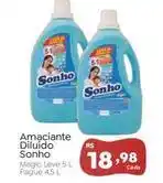 Novo Atacarejo Sonho - amaciante diluido magic leve oferta