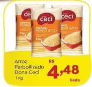 Novo Atacarejo Dona ceci - arroz parboilizado oferta