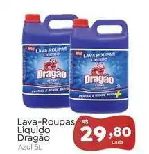 Novo Atacarejo Dragão - lava-roupas líquido oferta