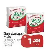Novo Atacarejo Malu - guardanapo oferta