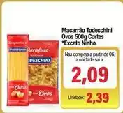 Spani Atacadista De - macarrão todeschini ovos 500g cortes oferta