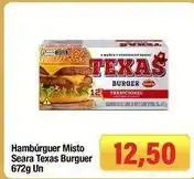 Spani Atacadista Texas burguer - hambúrguer misto seara 672g oferta