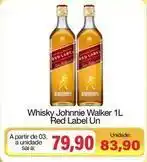 Spani Atacadista Johnnie walker - whisky 1l red label un oferta