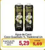 Spani Atacadista Tradicional - água de coco oferta