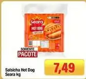 Spani Atacadista Seara - salsicha hot dog oferta