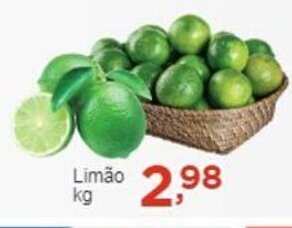 Rossi Supermercado Limao 1kg oferta