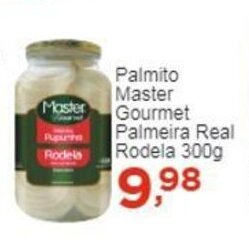 Rossi Supermercado Palmito Master Gourmet Palmeira Real Picado 300g oferta