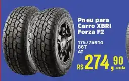 Supermercados Mateus Pneu para carro xbri forza f2 oferta