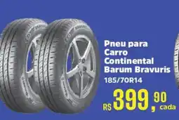 Supermercados Mateus Pneu para carro continental barum bravuris oferta