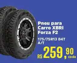 Supermercados Mateus Pneu para carro xbri forza f2 oferta