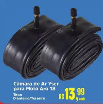 Câmara de Ar Yser para Moto Aro 18