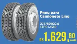 Supermercados Mateus Pneu para Camionete Ling oferta