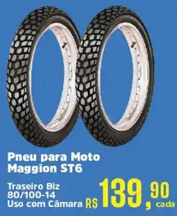 Supermercados Mateus Pneu para Moto Maggion ST6 oferta
