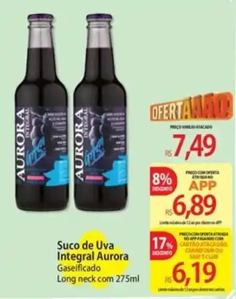Suco de Uva Integral Aurora