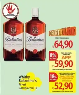 Atacadão Whisky Ballantine's Finest oferta