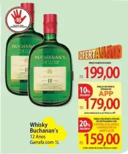 Atacadão Whisky Buchanan's 12 Anos oferta