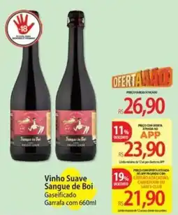 Atacadão Vinho Suave Sangue de Boi oferta