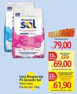 Atacadão Lava Roupas em Pó Girando Sol oferta