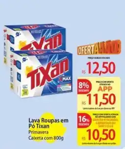Atacadão Lava Roupas em Pó Tixan Primavera oferta
