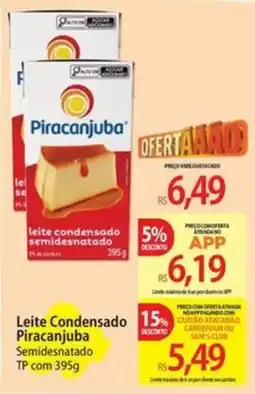 Atacadão Leite condensado semidesnatado oferta