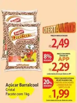 Atacadão Açúcar Barralcool Cristal oferta