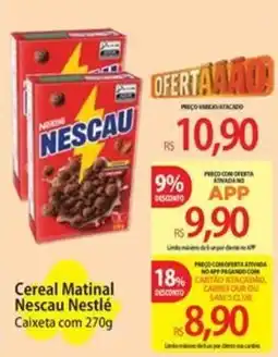 Atacadão Cereal Matinal Nescau Nestlé oferta