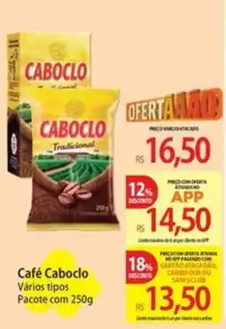 Atacadão Café caboclo vários tipos oferta