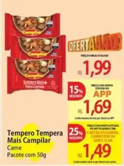 Atacadão Tempero Tempera Mais Campilar Carne oferta