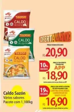 Atacadão Caldo Sazon Vários sabores oferta