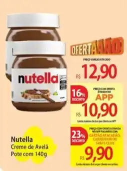 Atacadão Nutella Creme de Avelã oferta