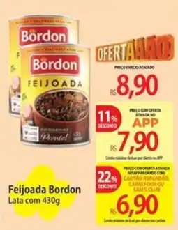 Atacadão Feijoada bordon oferta