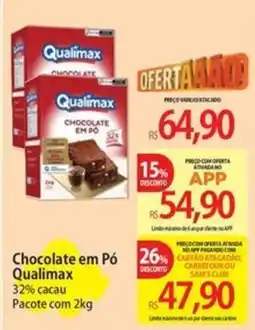 Atacadão Chocolate em Pó Qualimax oferta